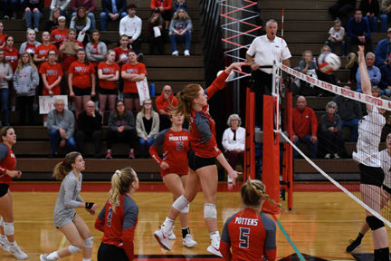Potters defeat Eagles on Senior Night
